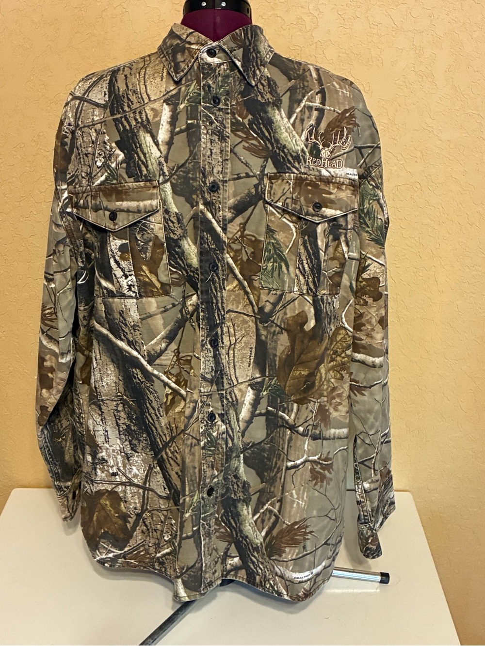 Redhead Reeltree XLT CAMO Shirt Embroidered Logo